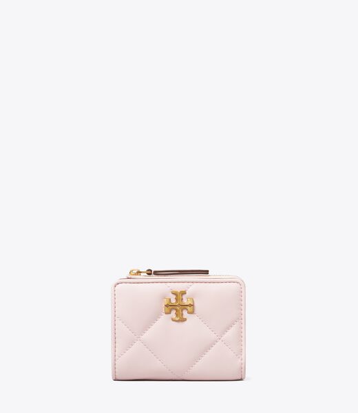 tory burch kira chevron diamond quilt bi fold wallet