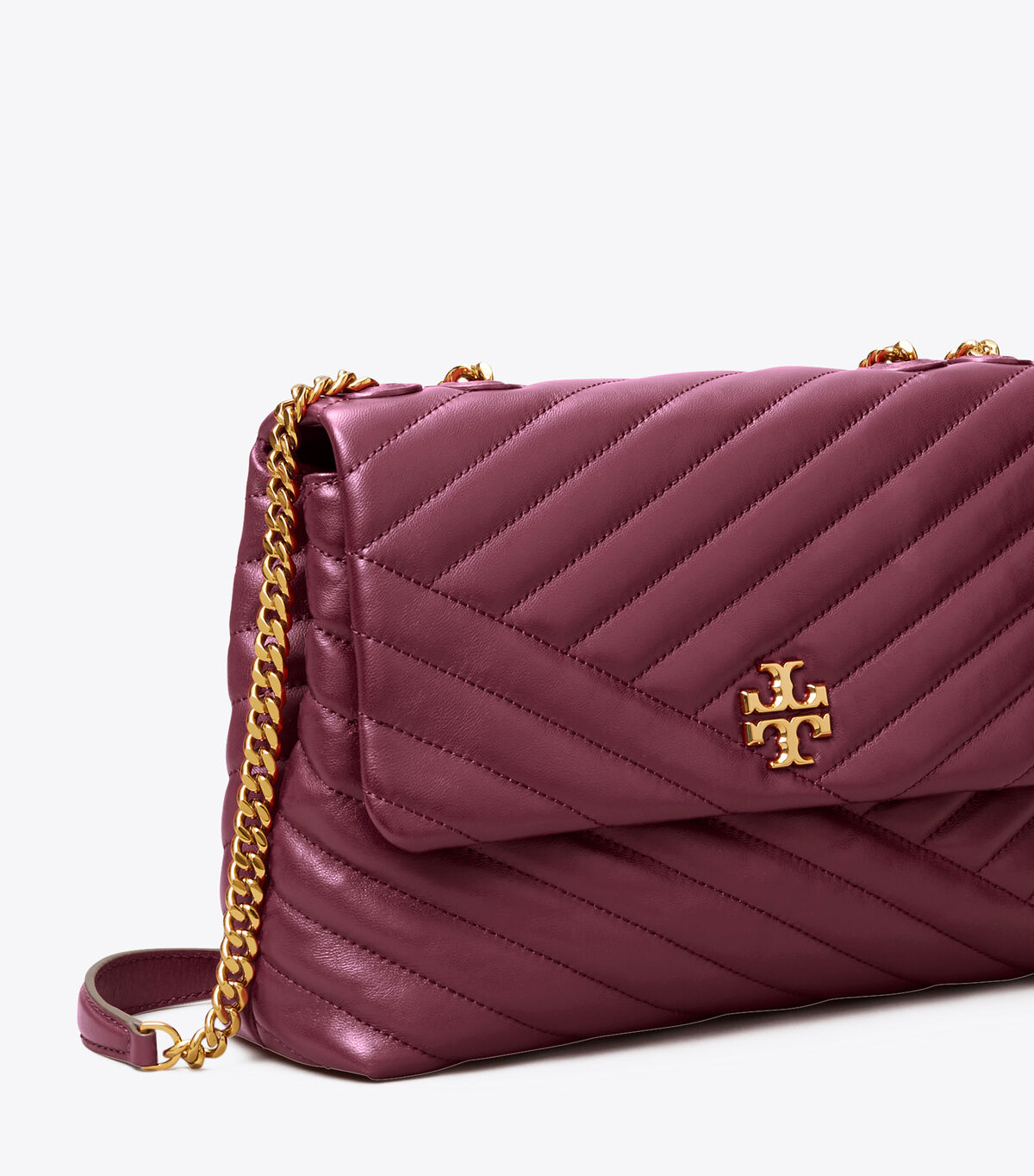 KIRA CHEVRON CONVERTIBLE SHOULDER BAG | Tory Burch UAE