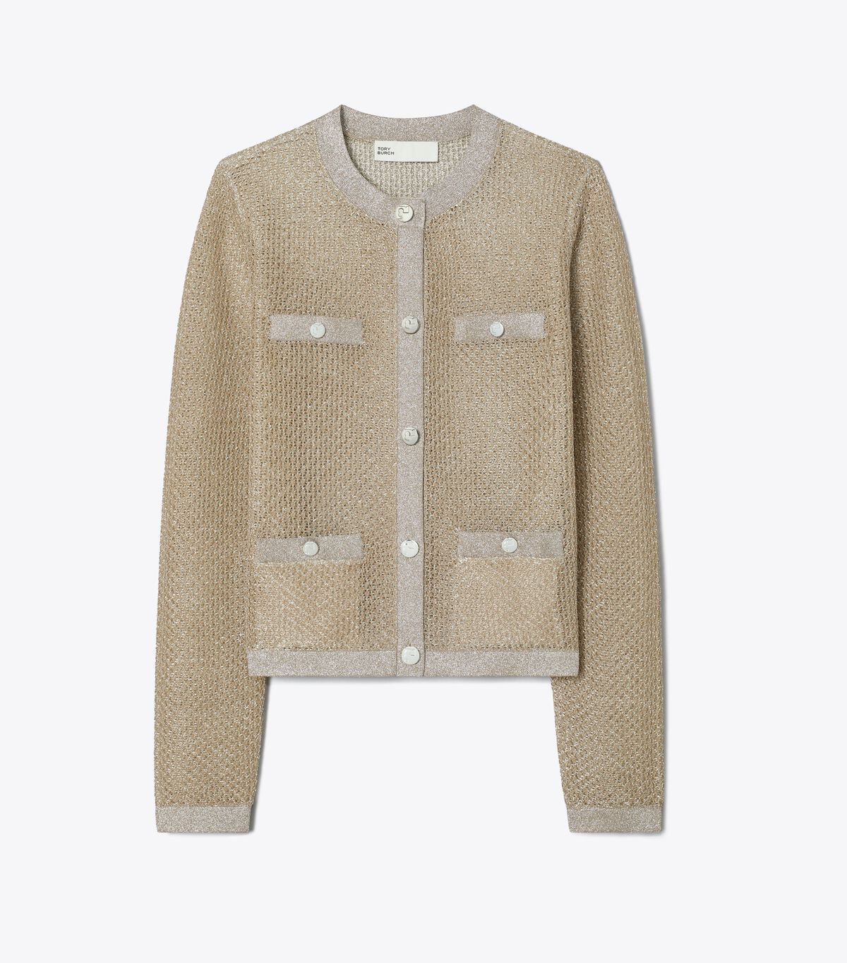 tory burch kendra mesh cardigan