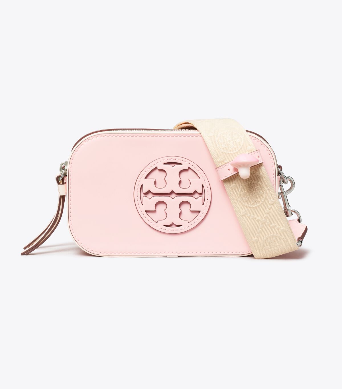 tory burch tb x bonbon mini miller spazzolato crossbody bag