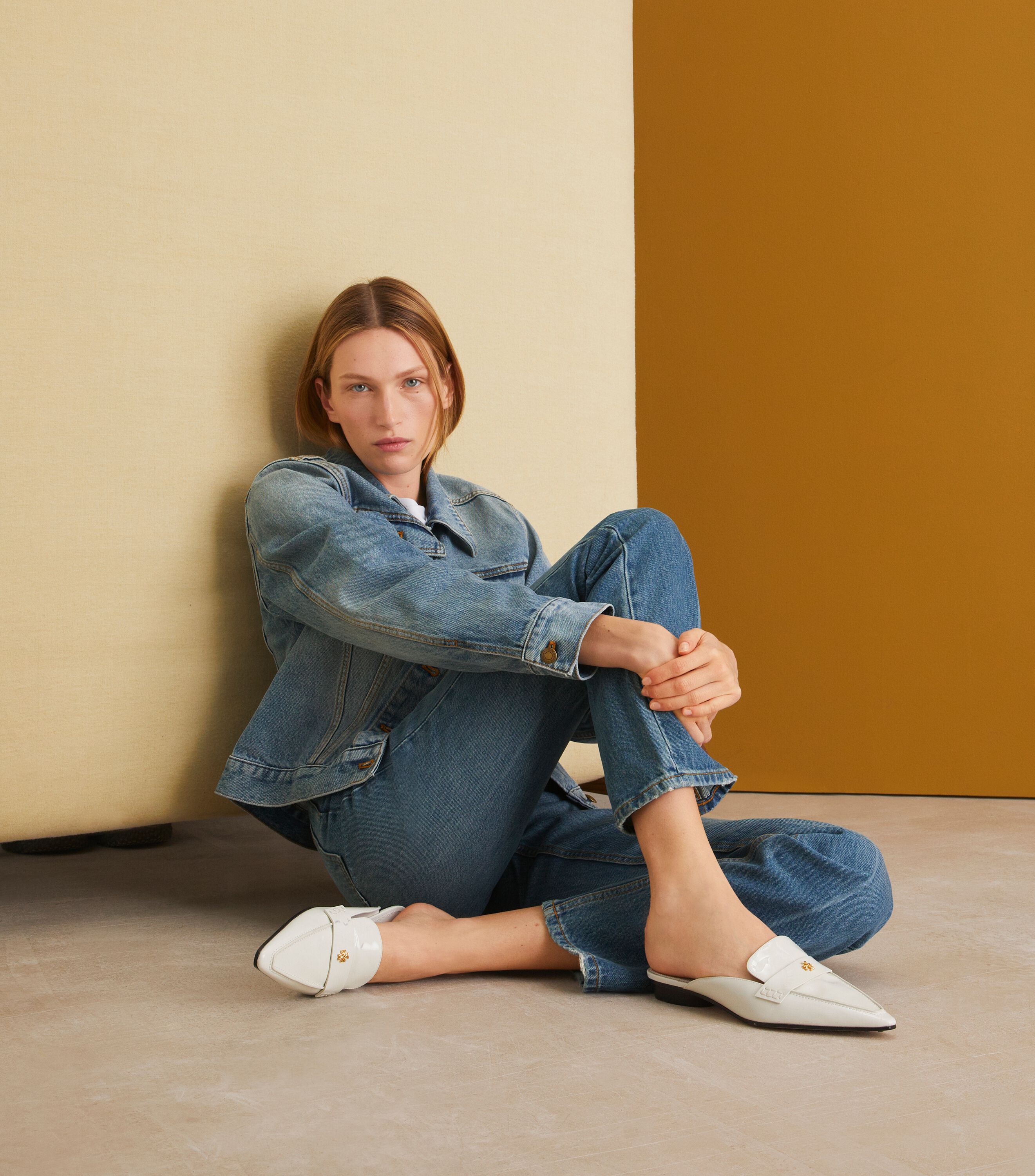 Tory burch backless loafer online