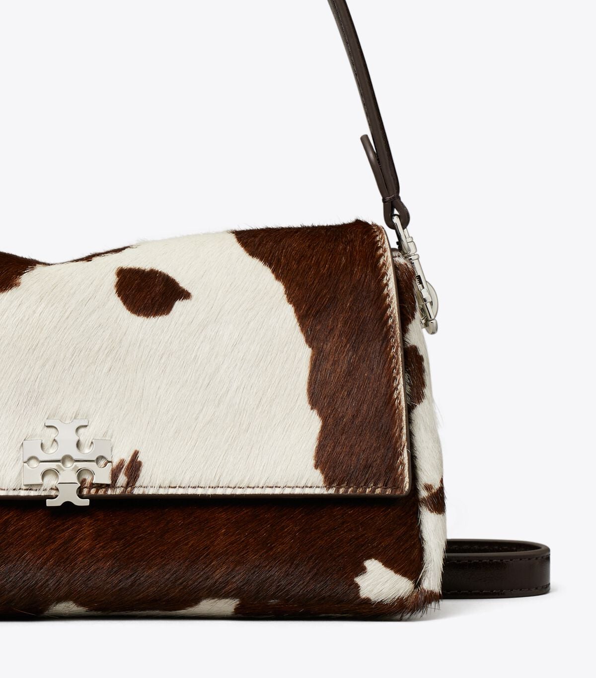 Small Charlie Calf Hair Shoulder Bag tory burch small charlie calf hair shoulder bag