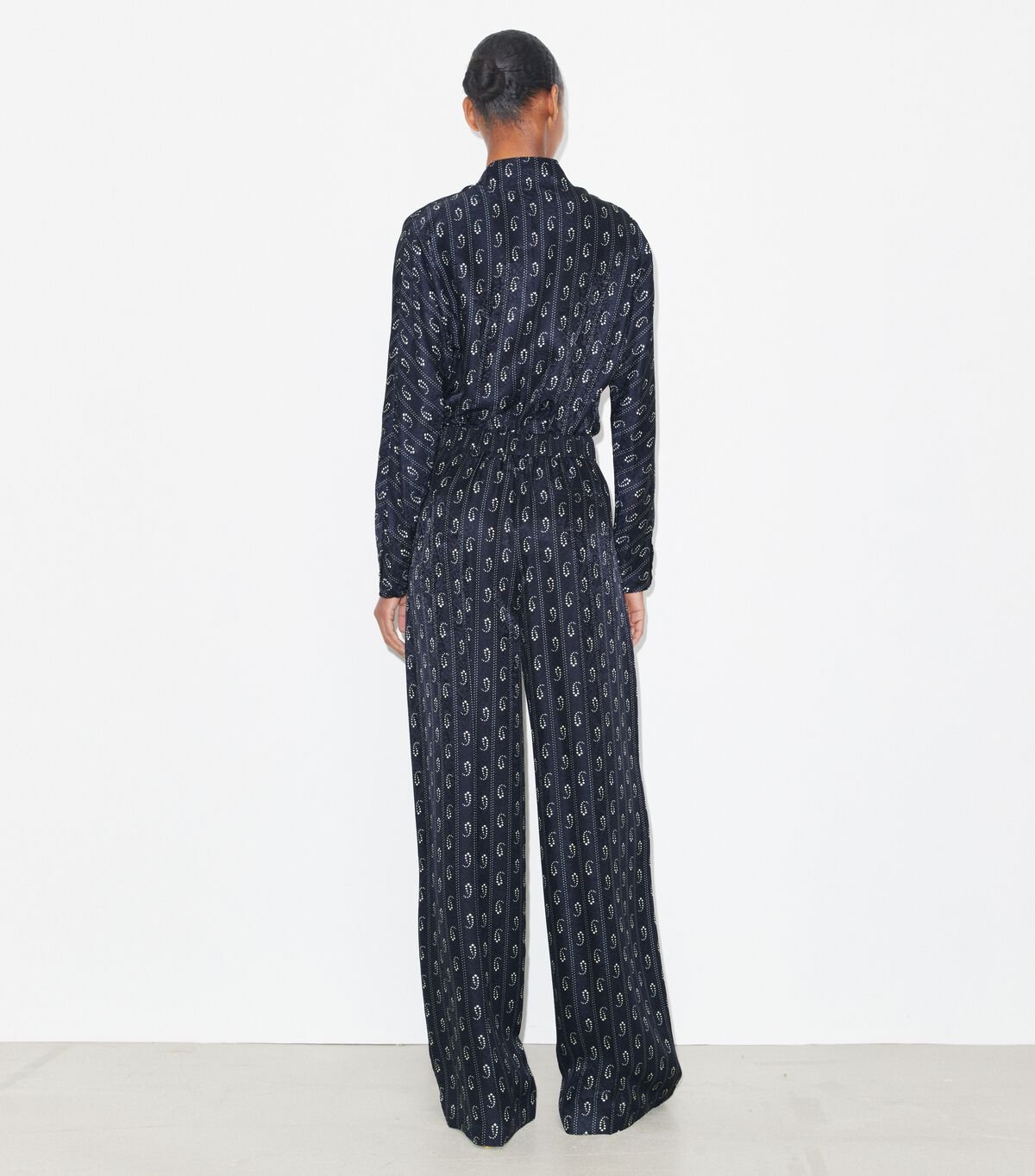 tory burch jacquard top