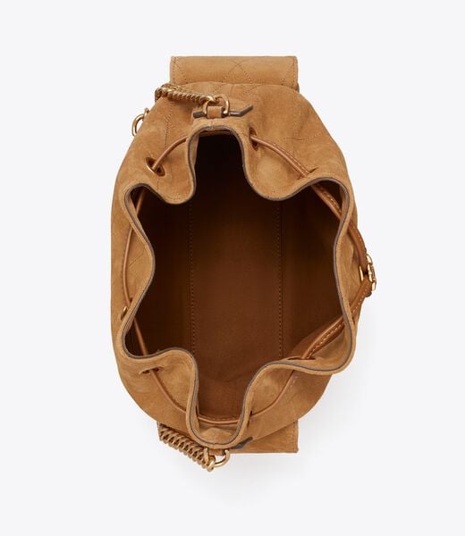 tory burch charlie quilted suede drawstring shoulder bag
