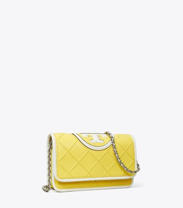 Fleming Soft Patent Border Chain Wallet