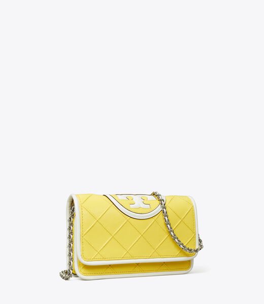 Fleming Soft Patent Border Chain Wallet