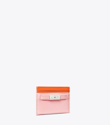 Polished Leather T Card Case