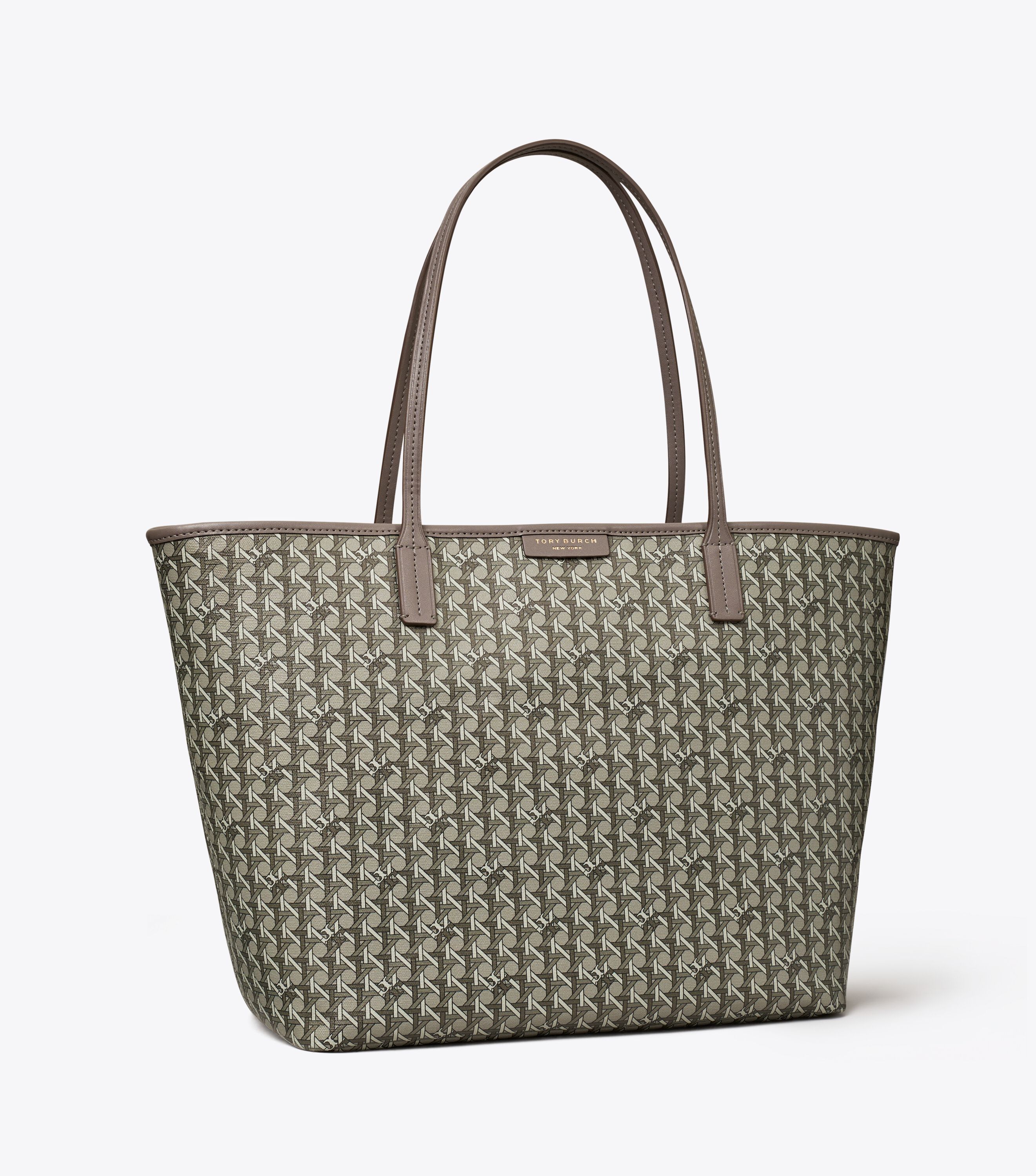 Ever-Ready Zip Tote, Zinc | Tory Burch UAE
