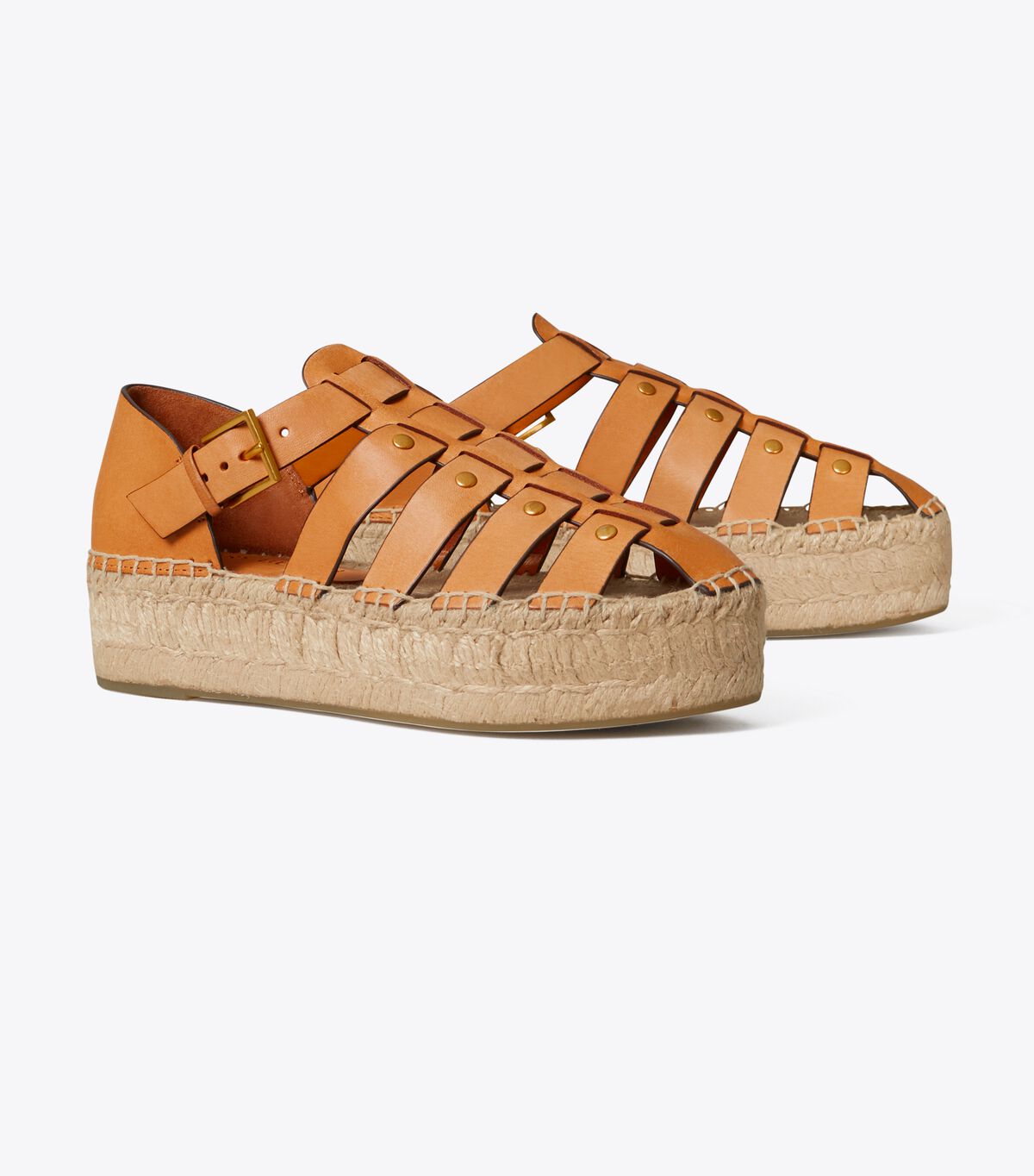tory burch fisherman platform espadrille
