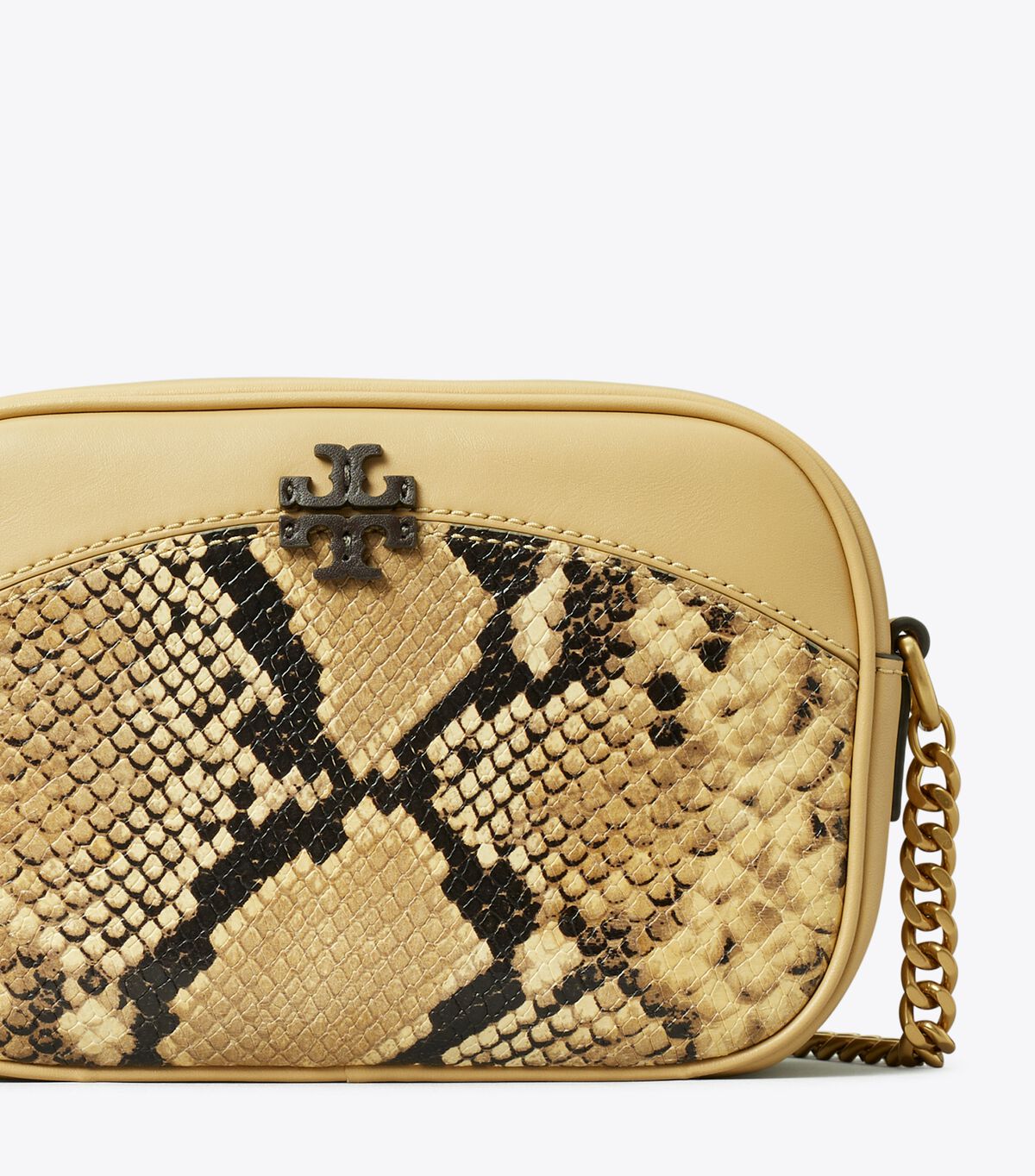 tory burch mcgraw snake embossed camera bag