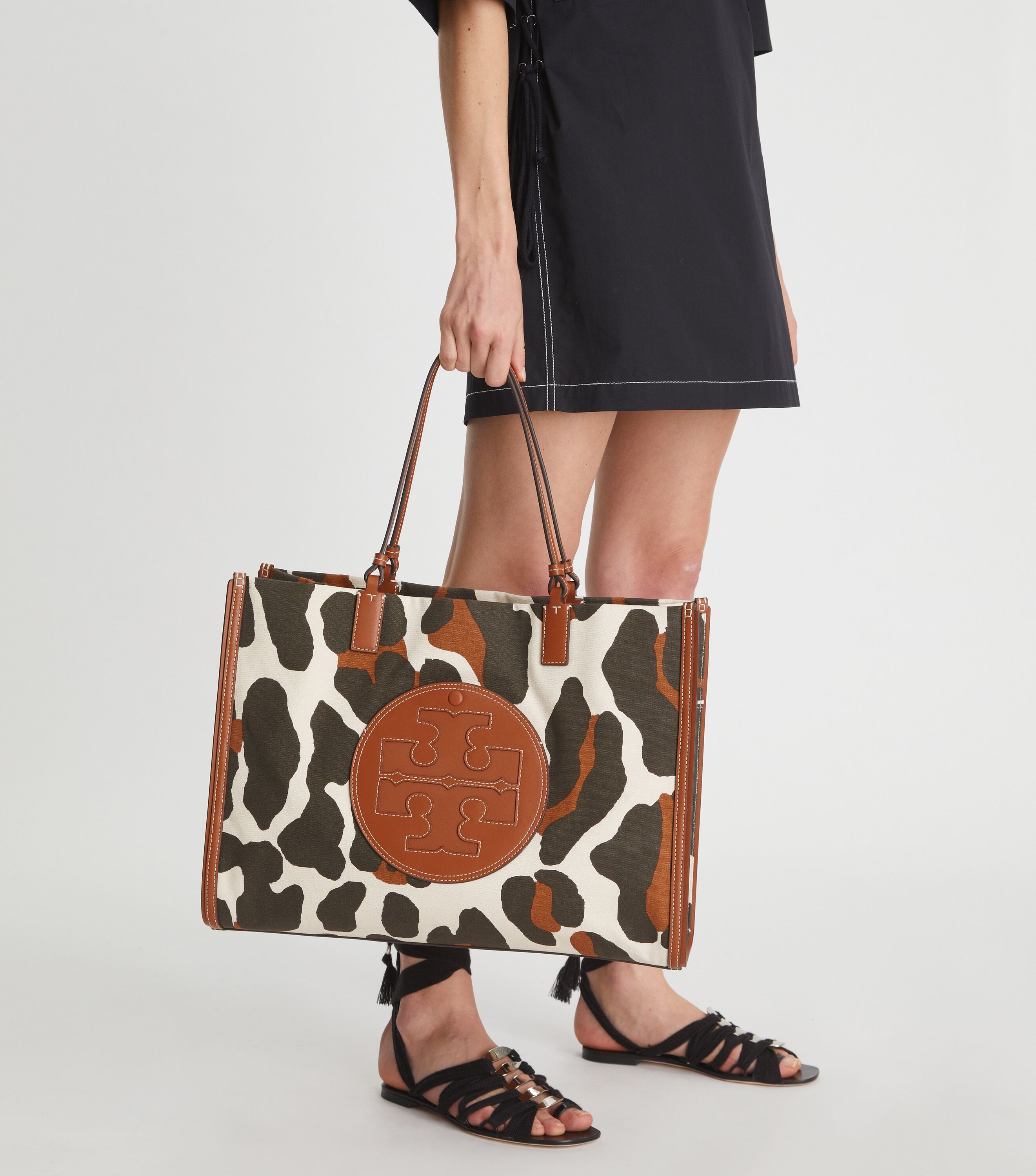Tory burch cheetah purse top