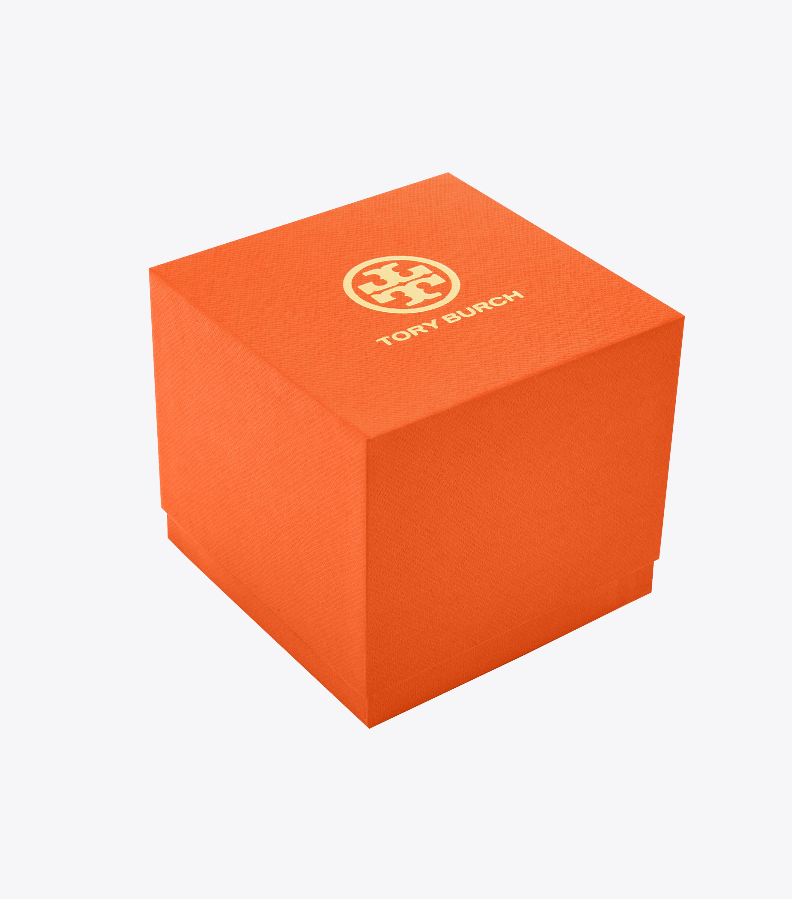 TORY BURCH オレンジレザー 時計 TRB4001 TORY BURCH オレンジレザー 時計 TRB4001