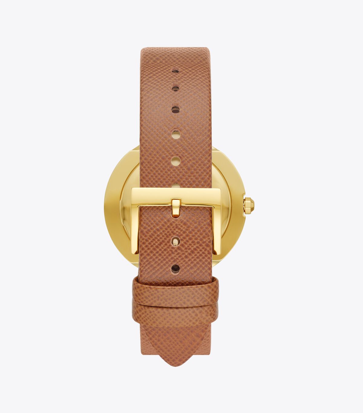 Bailey Watch, Luggage Leather/Gold Tone/Ivory, 34 MM