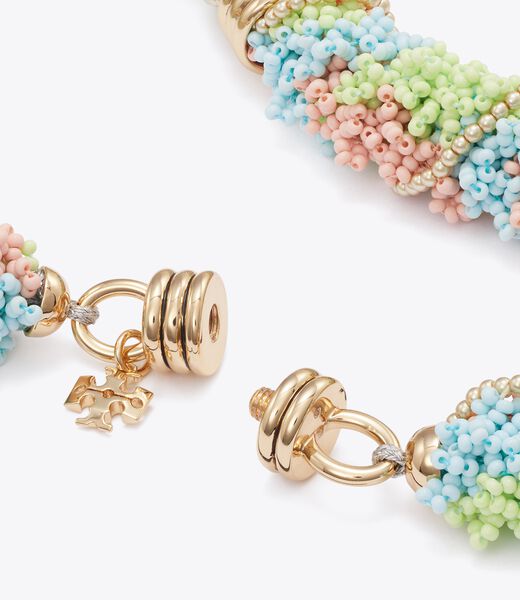 Beaded Short Necklace tory burch beaded short necklace