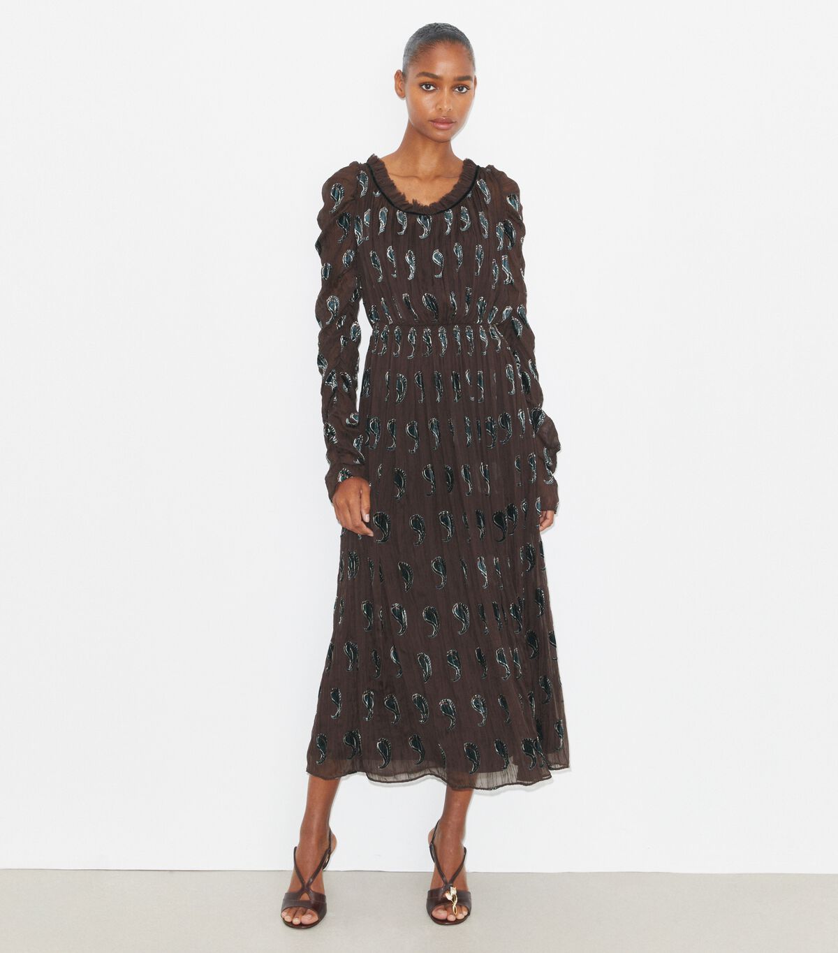 Ruched Velvet Dress tory burch ruched velvet dress