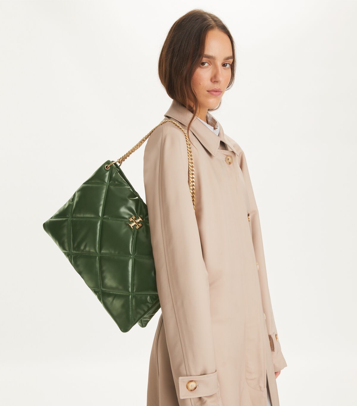 tory burch kira diamond quilt contrast stitch satchel