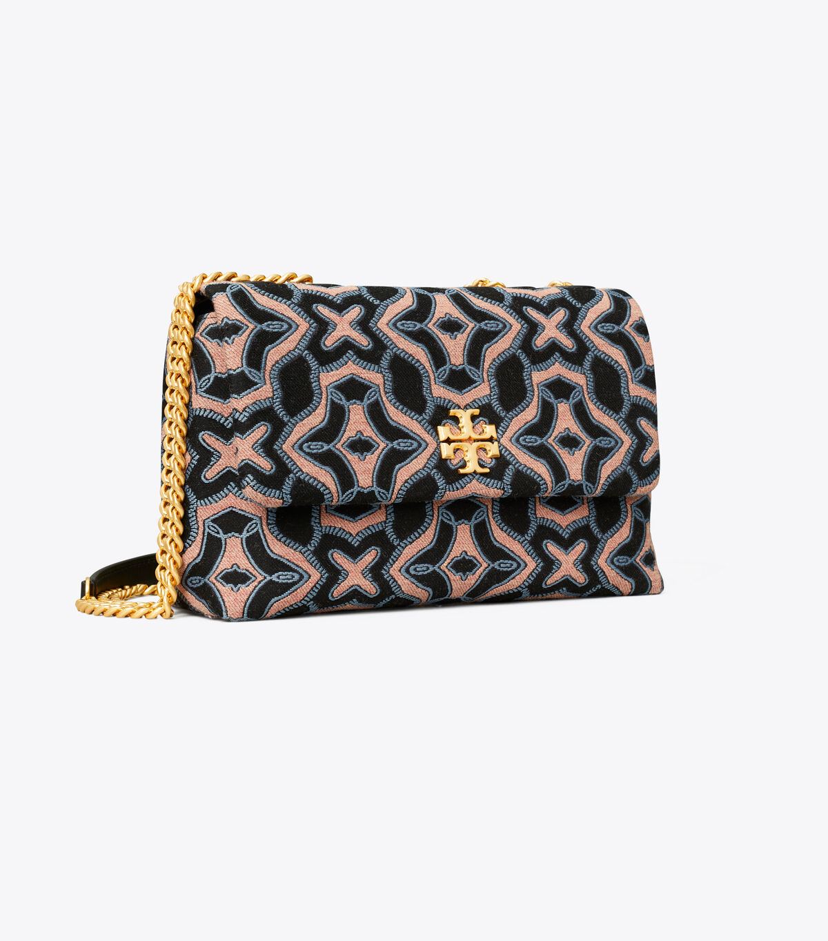 Kira Jacquard Small Convertible Shoulder Bag