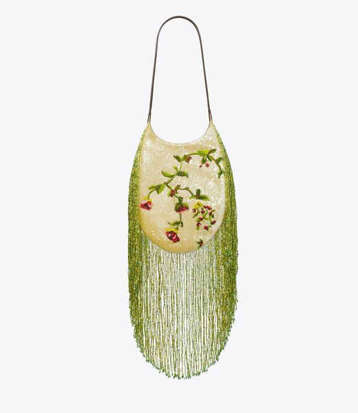 حقيبة صغيرة مثقوبة ومزخرفة tory burch حقيبة صغيرة مثقوبة ومزخرفة