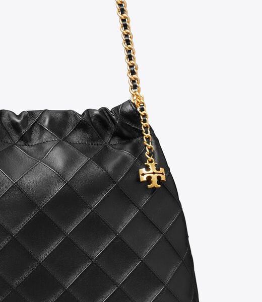 tory burch fleming drawstring bag