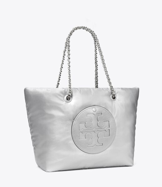 Ella Metallic Chain Soft Tote