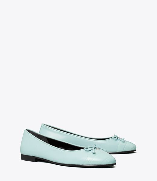 tory burch cap toe ballet