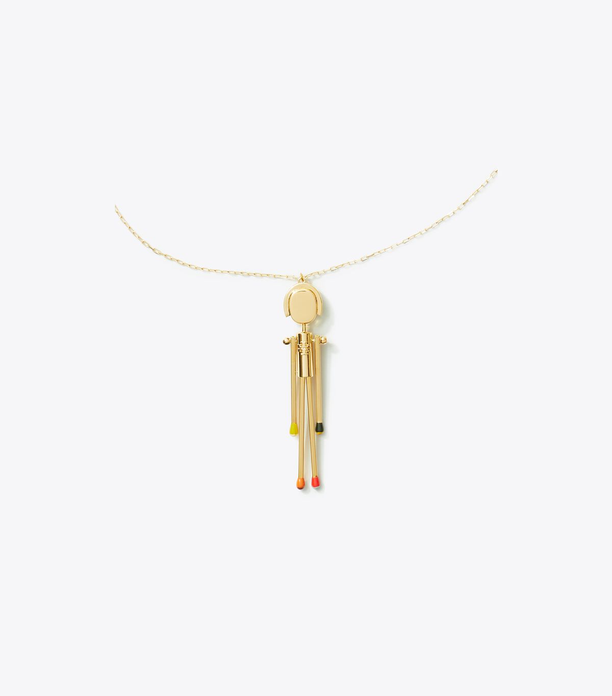tory burch matchstick person pendant