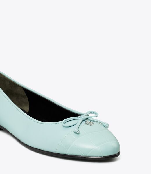 tory burch cap toe ballet