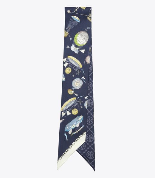 tory burch hot air balloon ribbon tie