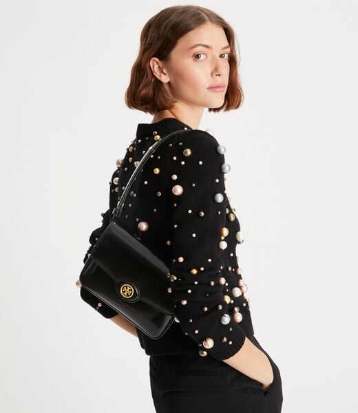 tory burch robinson spazzolato convertible shoulder bag