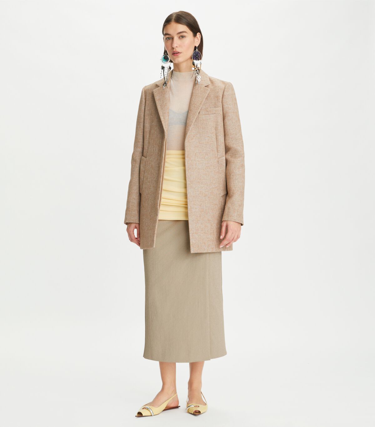 tory burch relaxed wool blazer