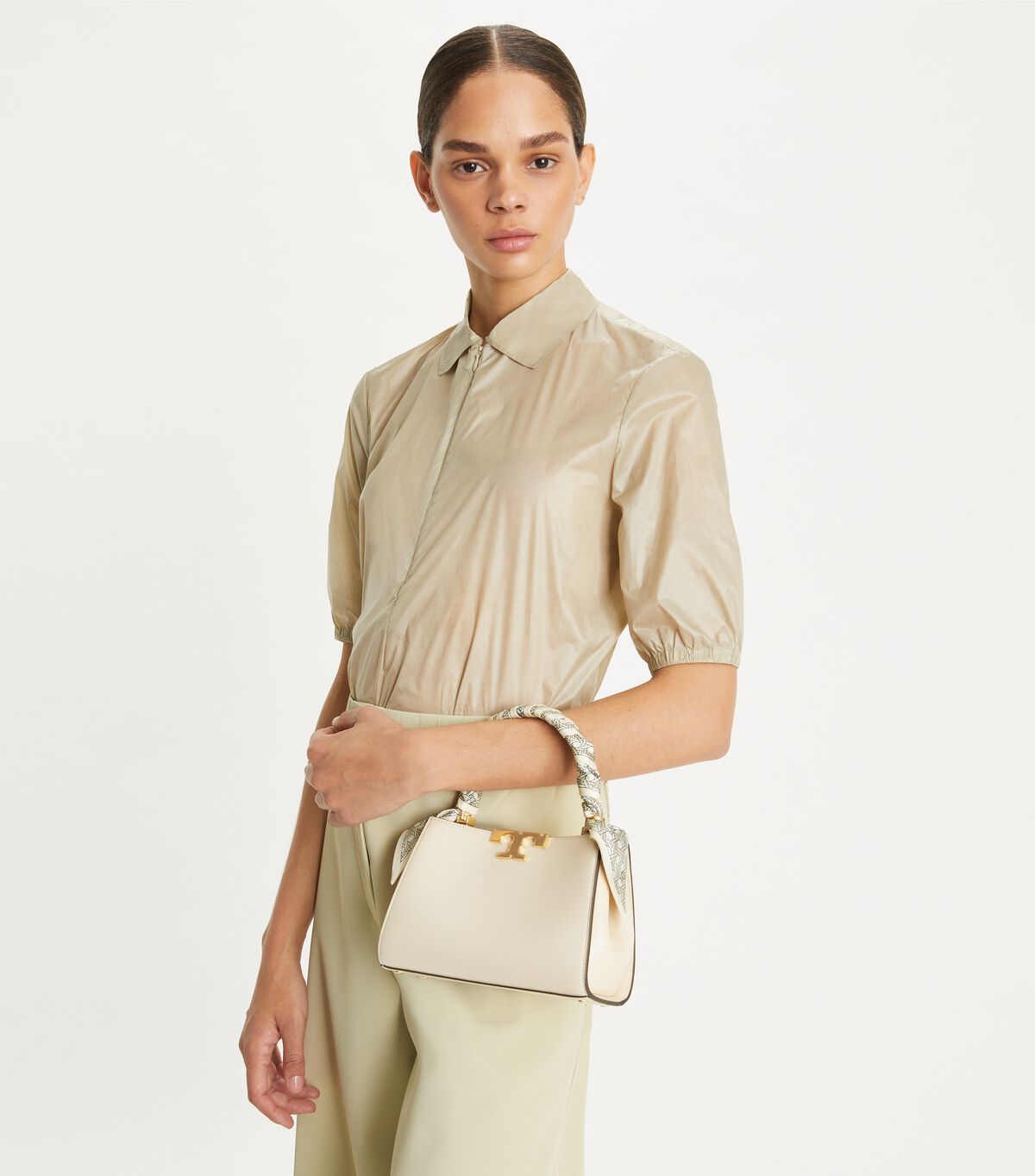 tory burch basketweave ribbon tie
