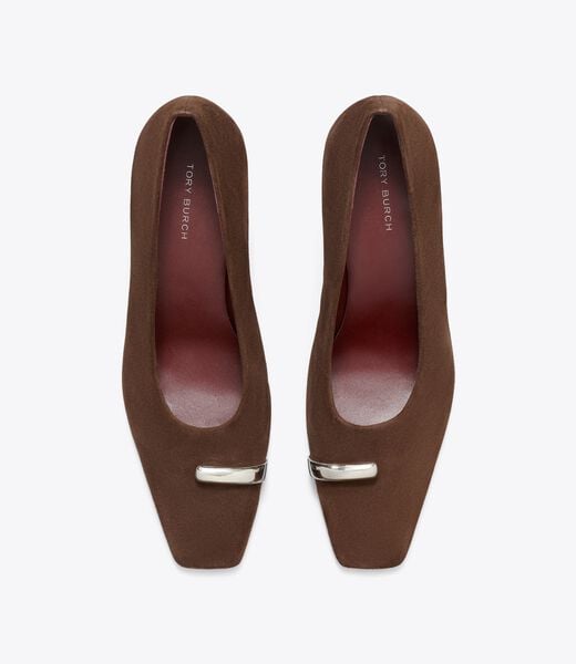 tory burch pierced pump