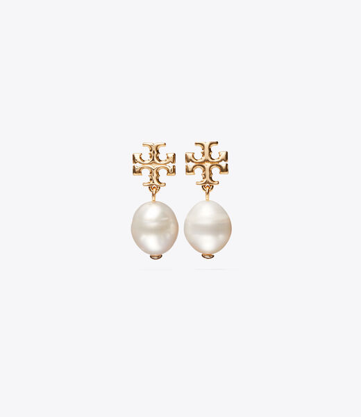 tory burch kira pearl drop earring