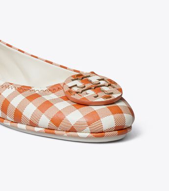 Minnie Travel Ballet Flat, Printed Leather