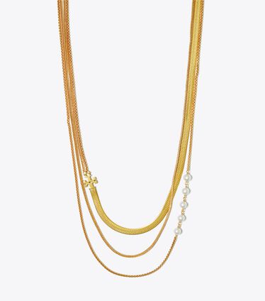 Kira Pearl Layered Necklace
