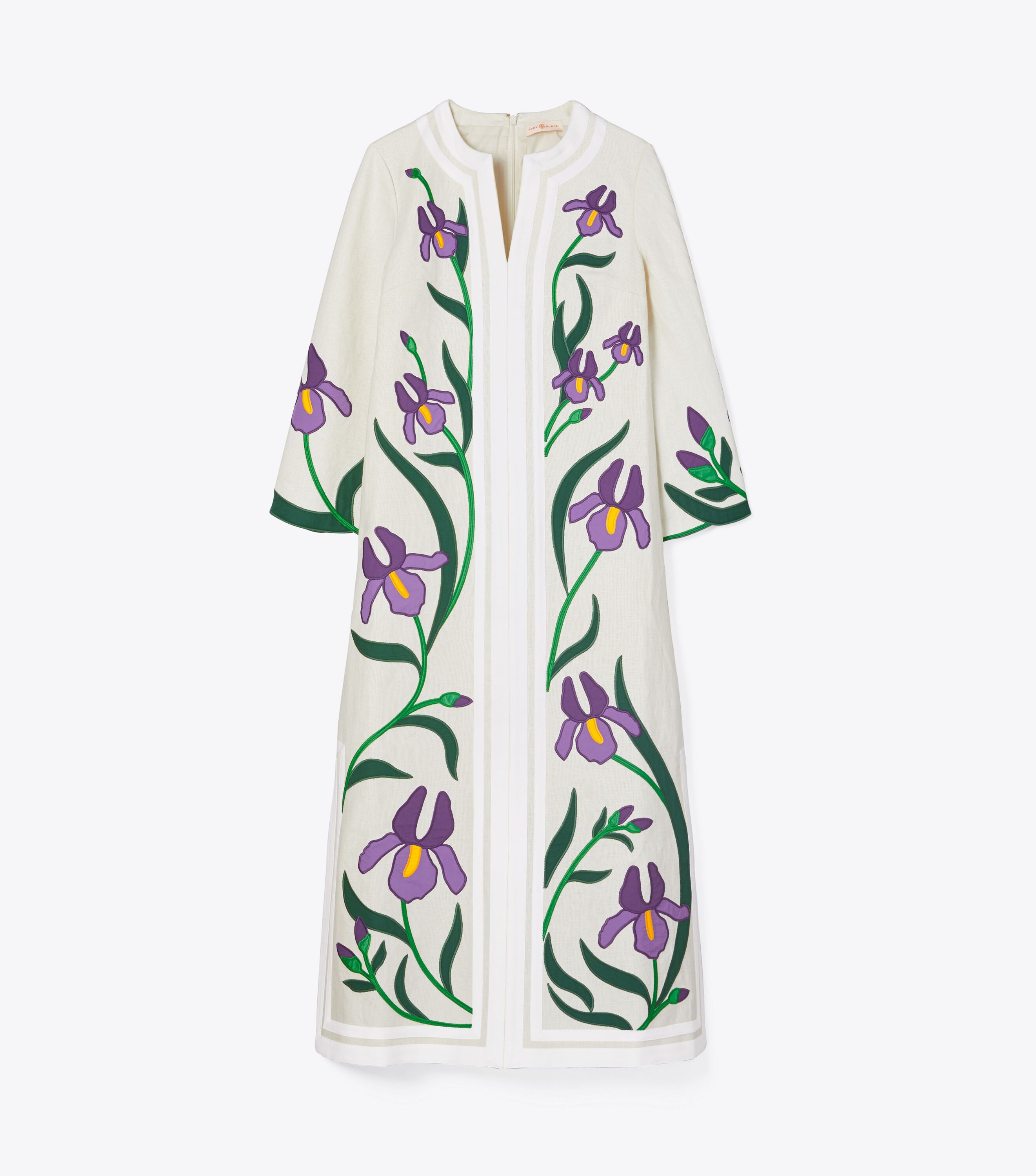 Iris Embroidered Caftan
