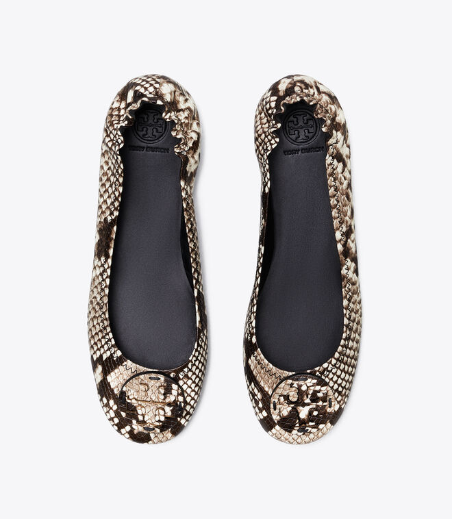 minnie travel ballet flat black