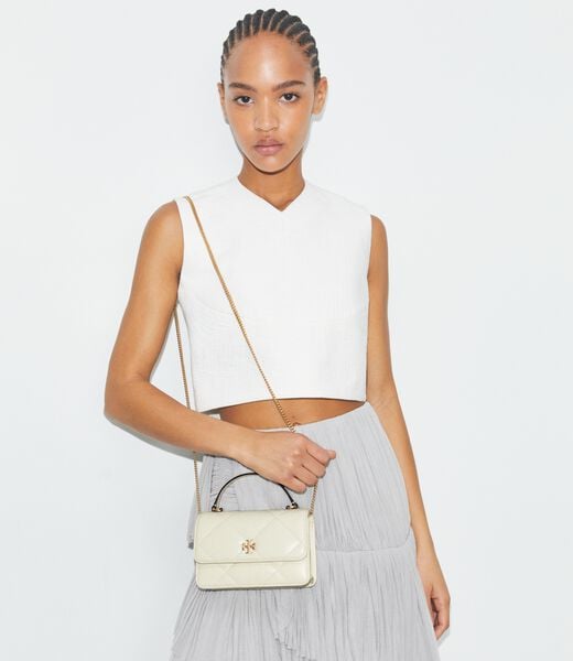 tory burch mini kira diamond quilt top handle crossbody