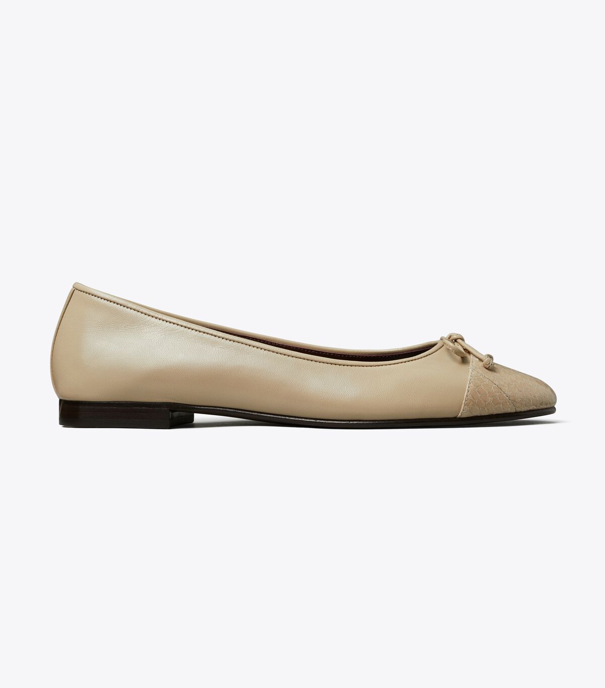 tory burch cap toe ballet