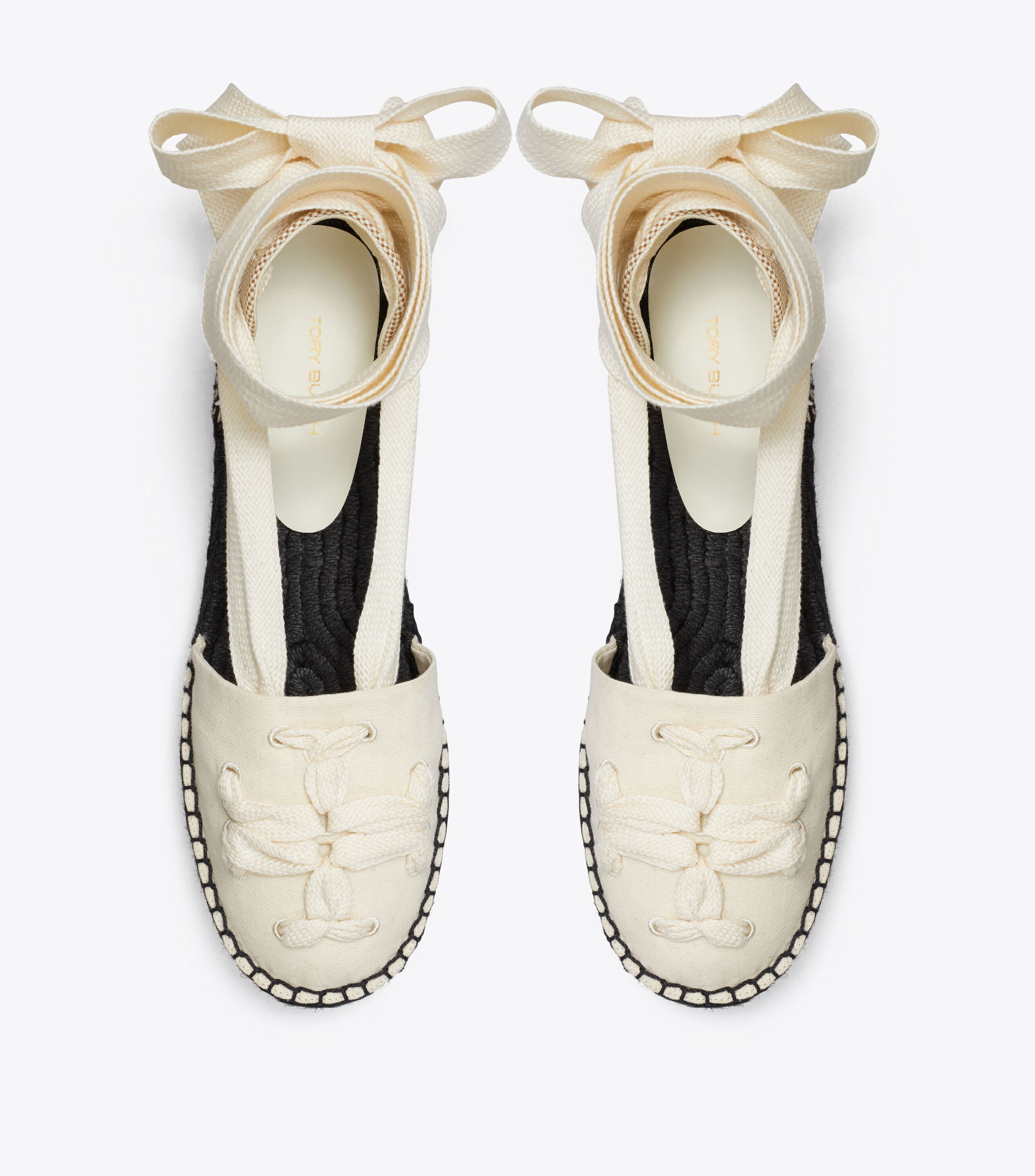 Tory burch ankle strap espadrille top