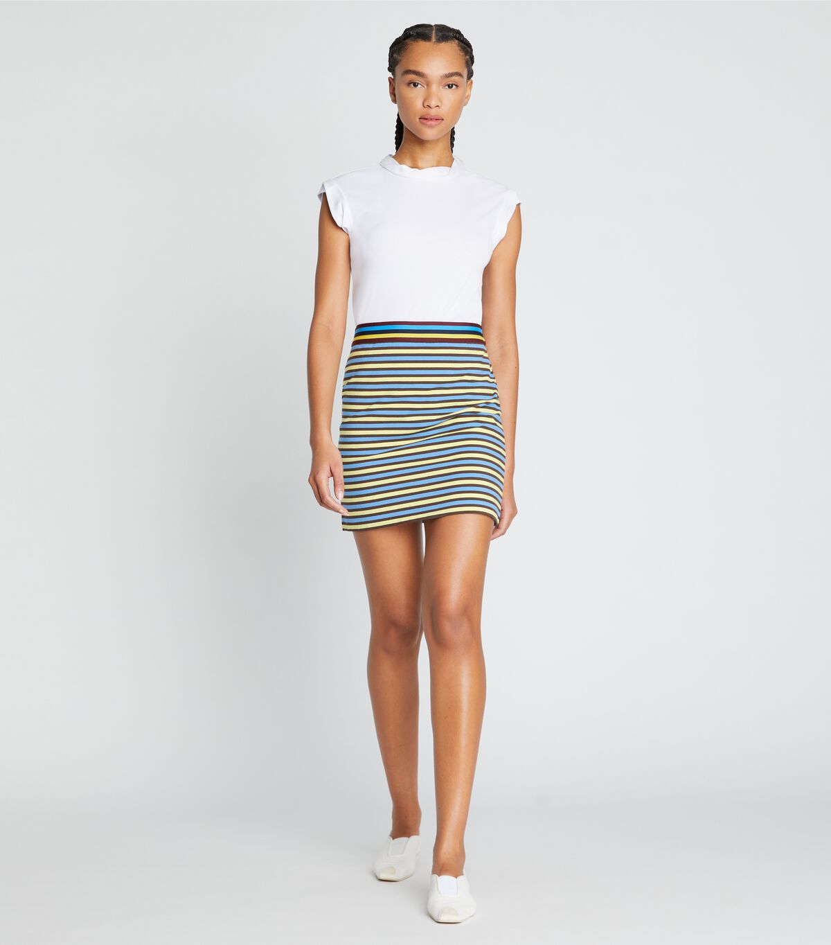 tory burch mini skirt