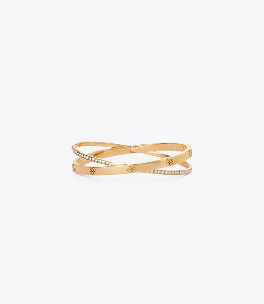 tory burch icon pav   double bracelet