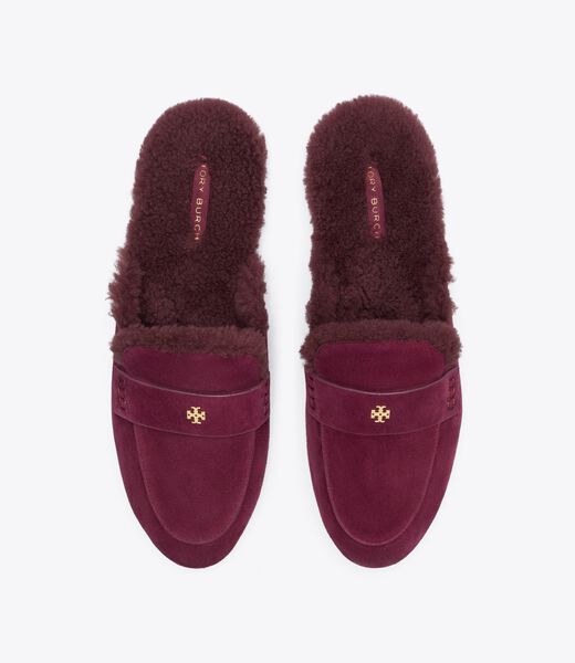tory burch ballet sport shearling mule