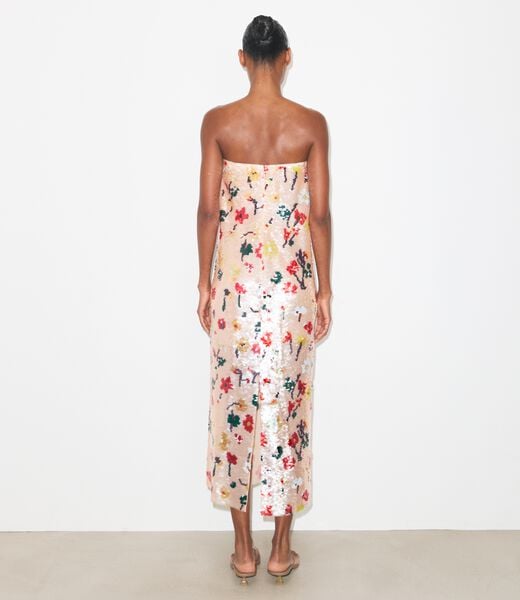Strapless Sequin Dress tory burch strapless sequin dress