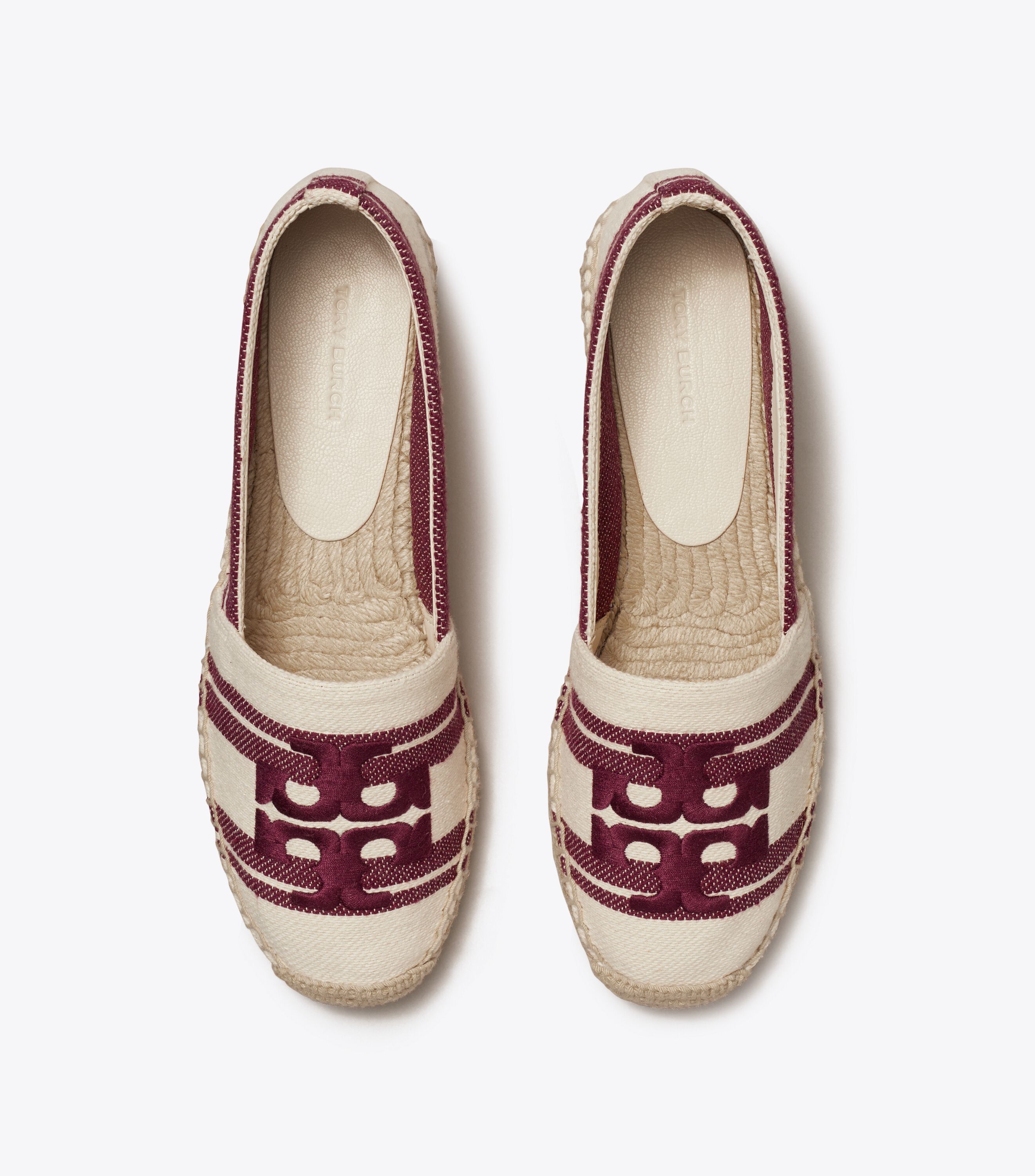 Tory Burch Double T Jacquard Espadrille Tory Burch UAE