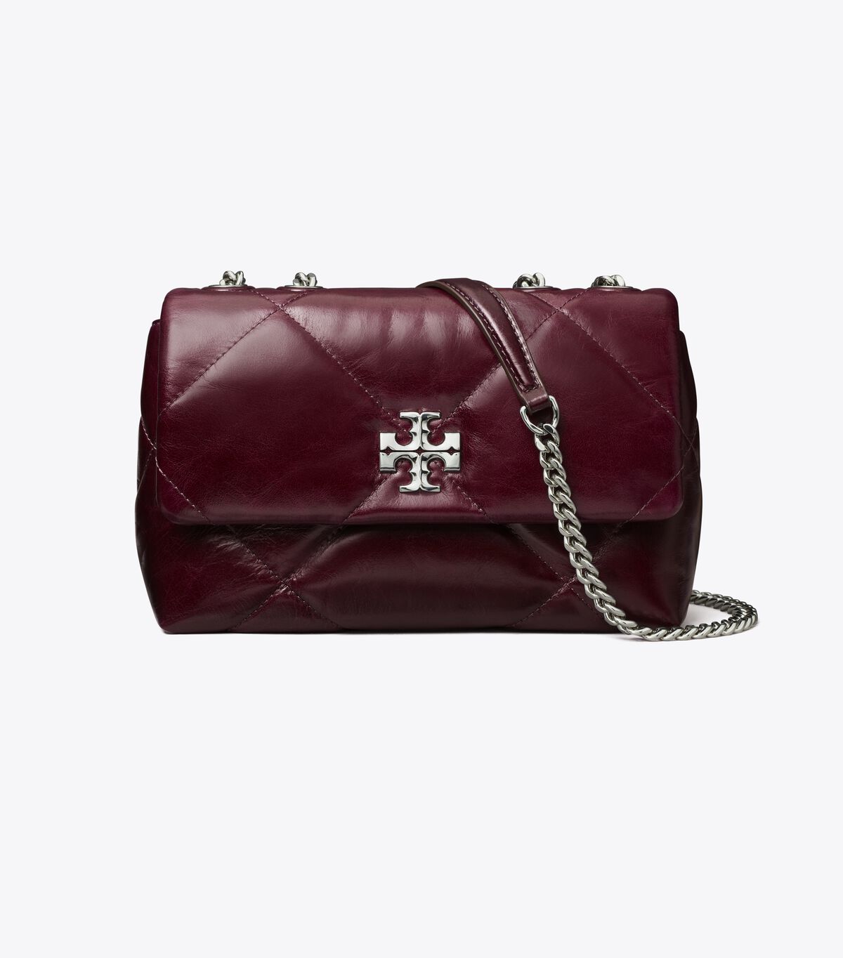 tory burch حقيبة كتف كيرا دايموند كويلت مزخرفة