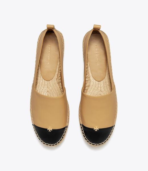 tory burch cap toe espadrille