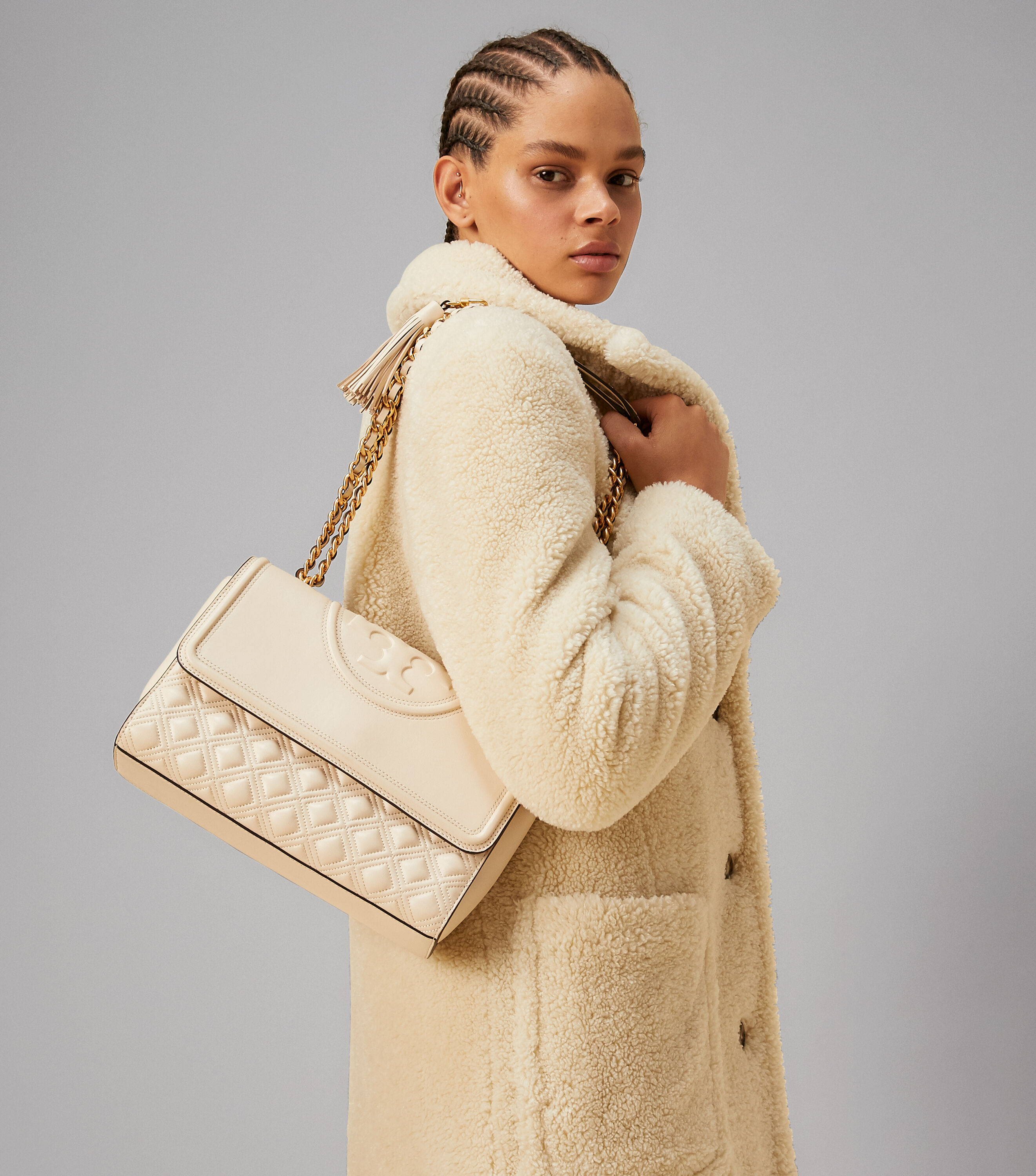 Tory burch red fleming bag shop