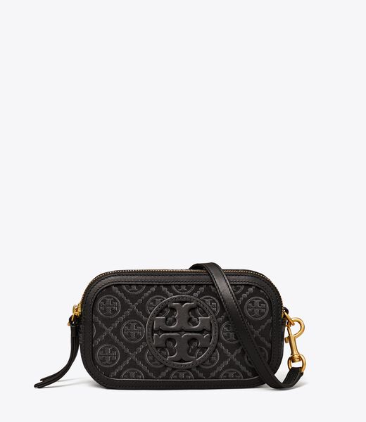 Mini T Monogram Crossbody Bag