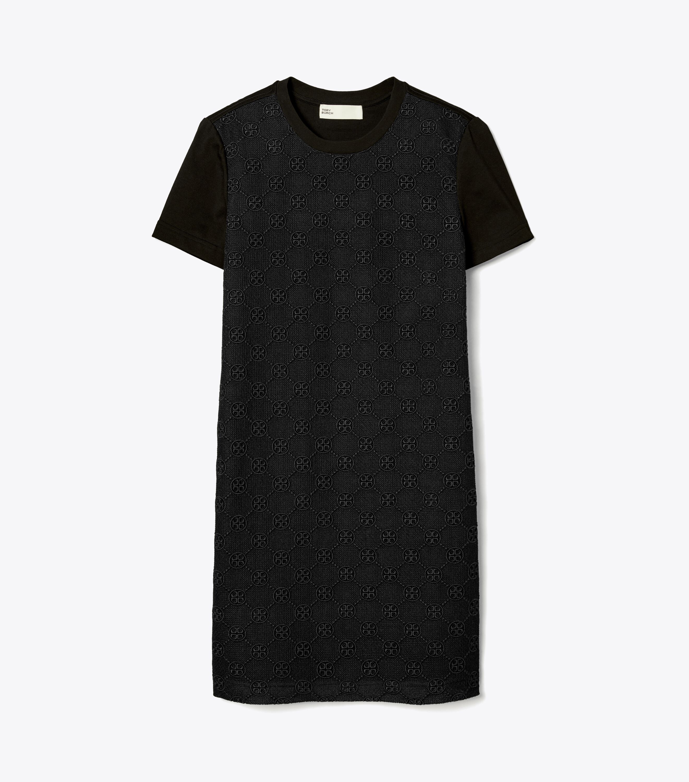 Tory burch t shirt logo on sale